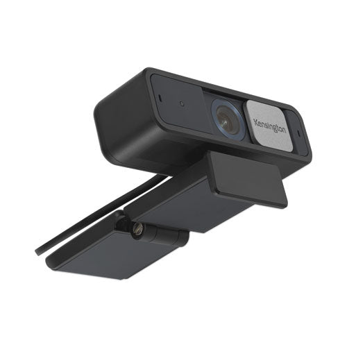 Image of Kensington® W2050 Pro 1080p Auto Focus Pro Webcam, 1920 pixels x 1080 pixels, 2 Mpixels, Black