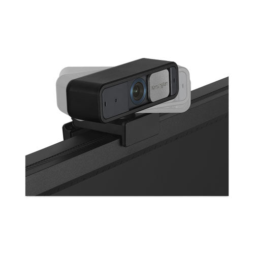 Image of Kensington® W2050 Pro 1080p Auto Focus Pro Webcam, 1920 pixels x 1080 pixels, 2 Mpixels, Black