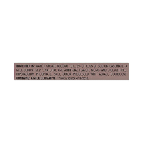 Image of Coffee mate® Liquid Coffee Creamer, Salted Caramel Chocolate, 0.38 oz Mini Cups, 50/Box, 4 Boxes/Carton