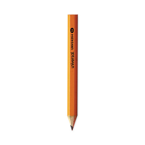 Image of Universal Golf And Pew Pencil, Hb (#2), Black Lead, Yellow Barrel, 144/box