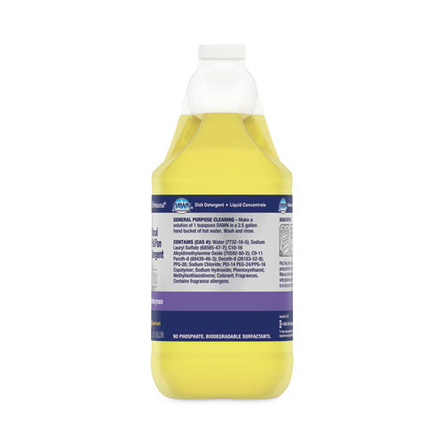 Image of Dawn® Professional Manual Pot/pan Dish Detergent, Lemon, 4/carton