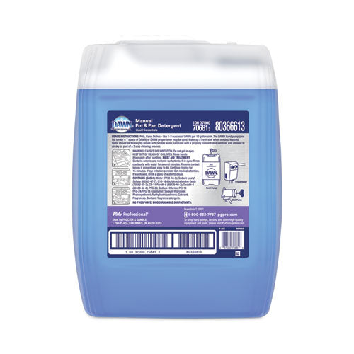 Image of Dawn® Professional Manual Pot/pan Dish Detergent, Original Scent, Five Gallon Cube