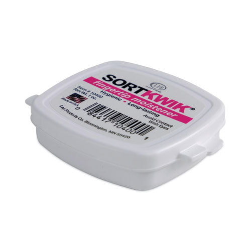 Image of LEE Sortkwik Fingertip Moisteners, 1 Oz, Pink