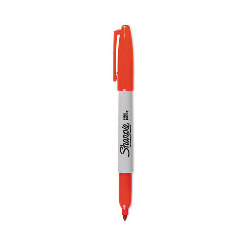 Image of Sharpie® Fine Tip Permanent Marker Value Pack, Fine Bullet Tip, Red, 36/pack