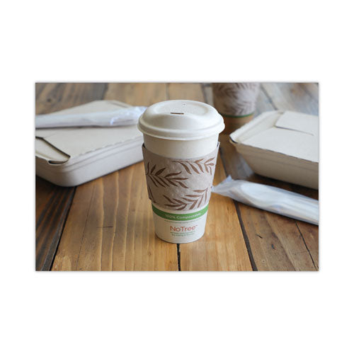Image of World Centric® Hot Cup Sleeves, Fits 10, 12, 16, 20 Oz Cups, Natural, 1,000/carton