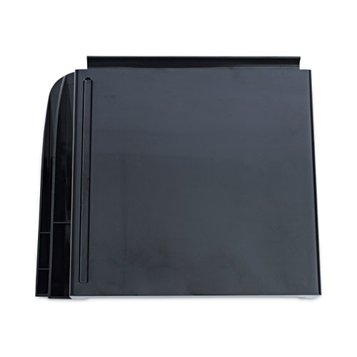 Image of Universal® Recycled Telephone Stand And Message Center, 12.25 X 10.5 X 5.25, Black