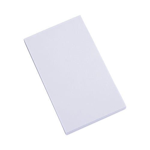 Image of Universal® Scratch Pad Value Pack, Unruled, 3 x 5, White, 100 Sheets, 180/Carton