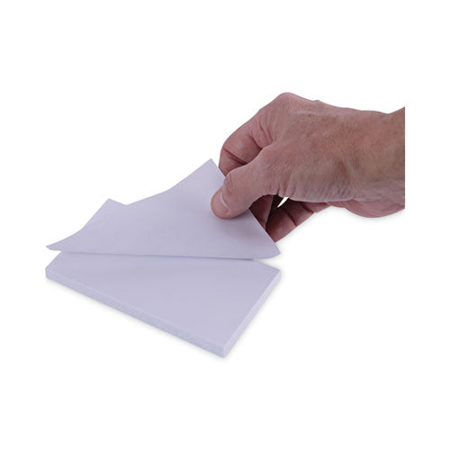 Image of Universal® Scratch Pad Value Pack, Unruled, 3 x 5, White, 100 Sheets, 180/Carton