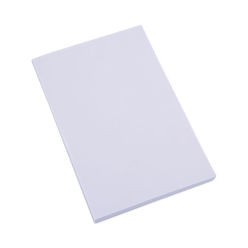 Image of Universal® Scratch Pad Value Pack, Unruled, 4 x 6, White, 100 Sheets, 120/Carton