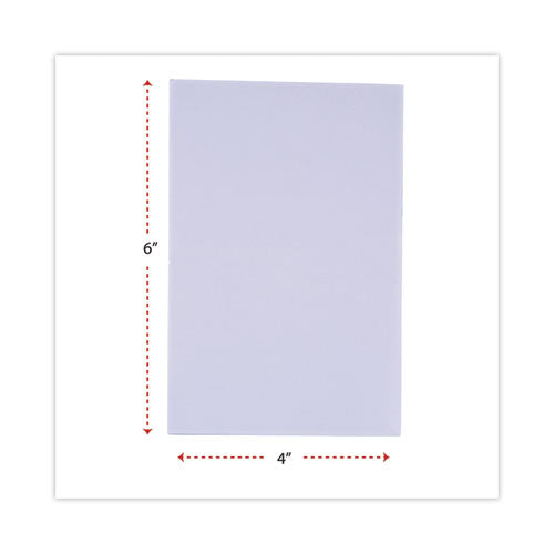 Image of Universal® Scratch Pad Value Pack, Unruled, 4 x 6, White, 100 Sheets, 120/Carton