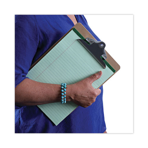 Image of Universal® Hardboard Clipboard, 1.25" Clip Capacity, Holds 8.5 x 11 Sheets, Brown