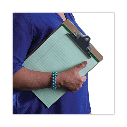 Image of Universal® Hardboard Clipboard, 1.25" Clip Capacity, Holds 8.5 x 11 Sheets, Brown, 3/Pack