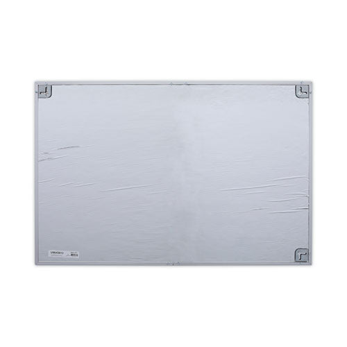Image of Universal® Cork Bulletin Board, 36" x 24", Tan Surface, Satin Aluminum Frame