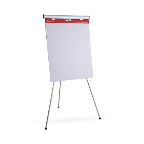 Image of Universal® Renewable Resource Sugarcane Based Easel Pads, Presentation Format (1" Rule), 27 x 34, White, 50 Sheets, 2/Carton