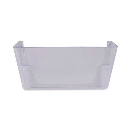 Image of Universal® Wall Files, 3 Sections, Letter Size, 13" x 4" x 14", Clear, 3/Set