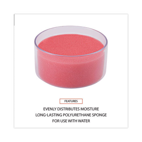 Image of Universal® Sponge Cup Moistener, 3" Diameter, Clear
