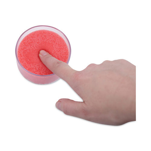 Image of Universal® Sponge Cup Moistener, 3" Diameter, Clear