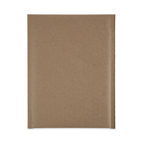 Image of Universal® Natural Self-Seal Cushioned Mailer, #0, Barrier Bubble Air Cell Cushion, Self-Adhesive Closure, 6 x 10, Kraft, 200/Carton