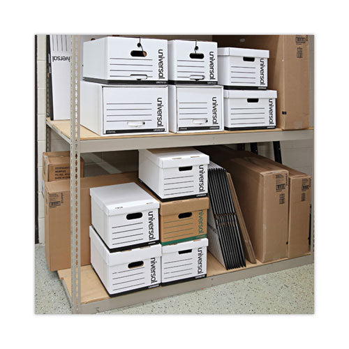 Image of Universal® Economy Storage Drawer Files, Letter Files, White, 6/carton