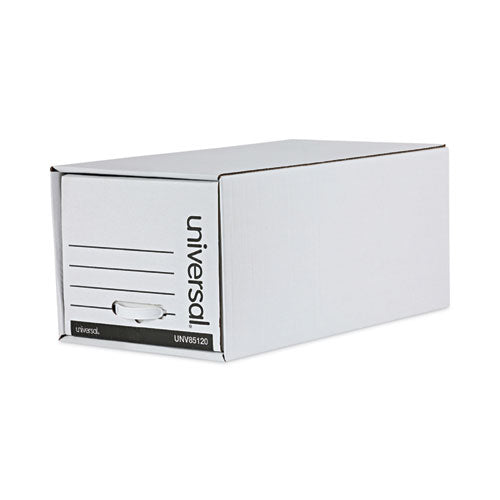 Image of Universal® Economy Storage Drawer Files, Letter Files, White, 6/carton