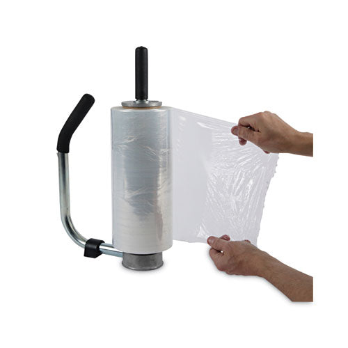 Image of Universal® Handwrap Stretch Film, 12" x 1,500 ft Roll, 20 mic (80-Gauge), Clear, 4/Carton