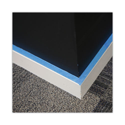 Image of Universal® Premium Blue Masking Tape With Uv Resistance, 3" Core, 18 Mm X 54.8 M, Blue, 2/pack