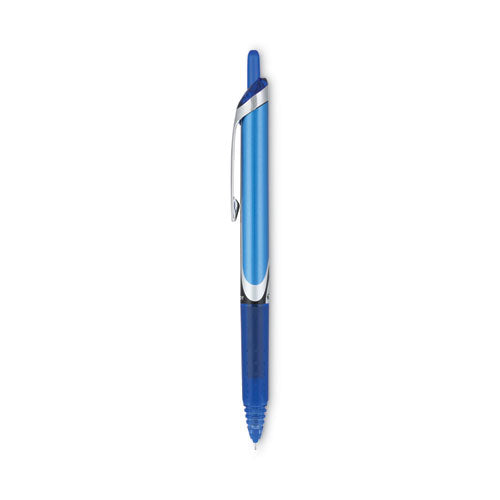 Image of Pilot® Precise V5RT Rollerball Pen, Retractable, Extra-Fine 0.5 mm, Blue Ink, Blue Barrel