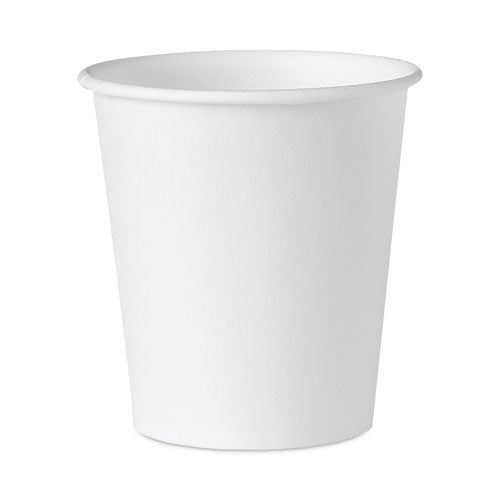 Image of SOLO® Paper Water Cups, 3 oz, White, 100/Pack