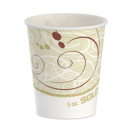 Image of SOLO® Symphony Design Paper Water Cups, 5 Oz, 100/pack