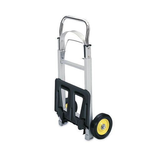 Image of Safco® HideAway Aluminum Hand Truck, 250 lb Capacity, 15.5 x 16.5 x 43.5, Aluminum