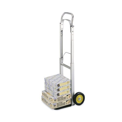 Image of Safco® HideAway Aluminum Hand Truck, 250 lb Capacity, 15.5 x 16.5 x 43.5, Aluminum