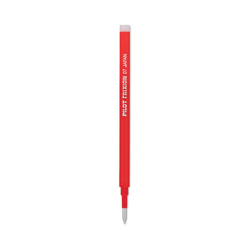 Image of Pilot® Refill For Pilot Frixion Erasable, Frixion Ball, Frixion Clicker And Frixion Lx Gel Ink Pens, Fine Tip, Red Ink, 3/pack