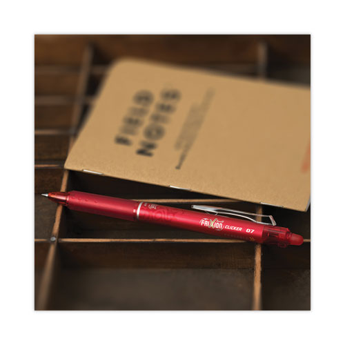 Image of Pilot® Refill For Pilot Frixion Erasable, Frixion Ball, Frixion Clicker And Frixion Lx Gel Ink Pens, Fine Tip, Red Ink, 3/pack
