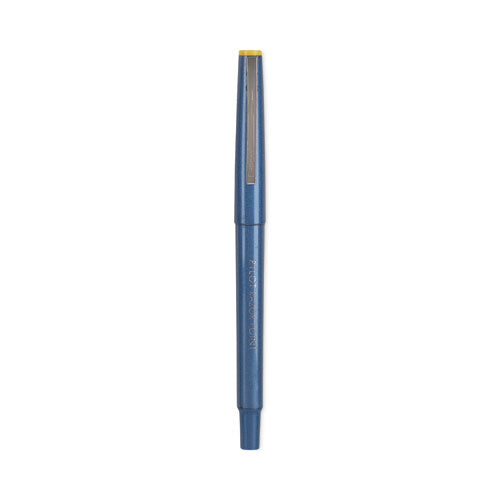 Image of Pilot® Razor Point Fine Line Porous Point Pen, Stick, Extra-Fine 0.3 Mm, Blue Ink, Blue Barrel, Dozen
