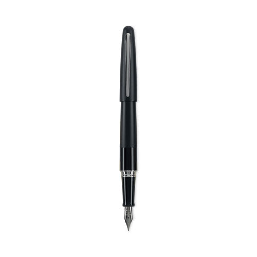 Image of Pilot® MR Metropolitan Collection Fountain Pen, Medium 1 mm, Black Ink, Black Barrel