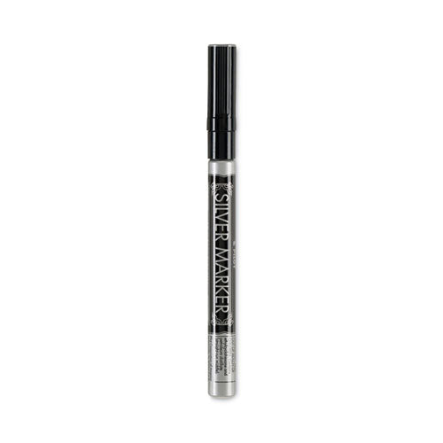 Image of Pilot® Creative Art And Crafts Marker, Medium Brush Tip, Silver