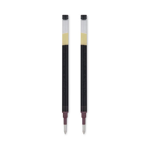 Image of Pilot® Refill For Pilot G2 Gel Ink Pens, Bold Conical Tip, Black Ink, 2/pack