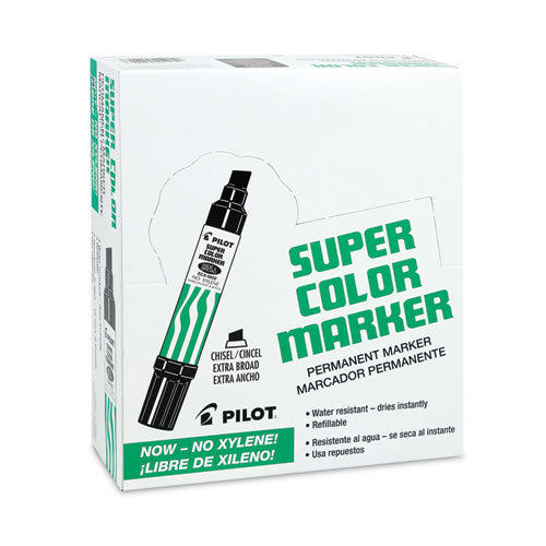 Image of Pilot® Jumbo Refillable Permanent Marker, Broad Chisel Tip, Black