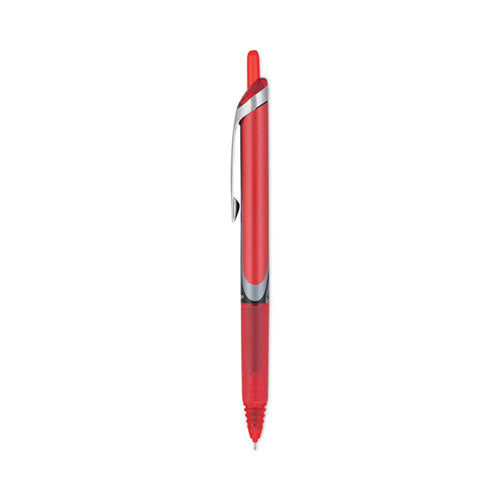Image of Pilot® Precise V7RT Rollerball Pen, Retractable, Fine 0.7 mm, Red Ink, Red Barrel