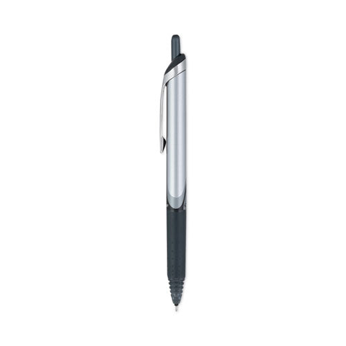 Image of Pilot® Precise V7RT Rollerball Pen, Retractable, Fine 0.7 mm, Black Ink, Black Barrel