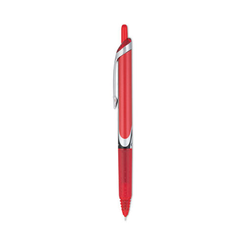 Image of Pilot® Precise V5RT Rollerball Pen, Retractable, Extra-Fine 0.5 mm, Red Ink, Red Barrel