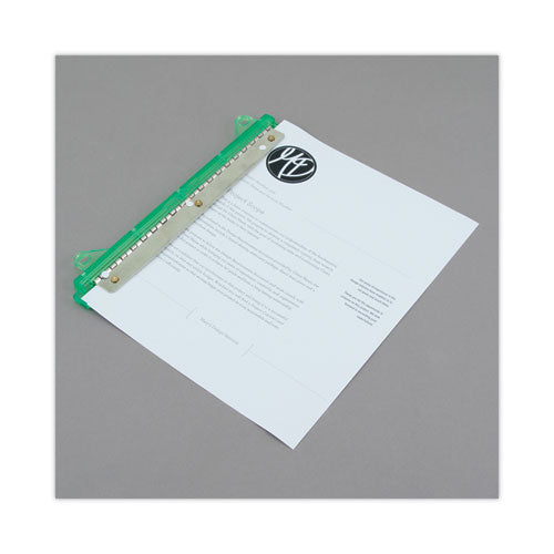 Image of McGill 6-Sheet Trident Binder Punch, Three-Hole, 1/4" Holes, Assorted Colors