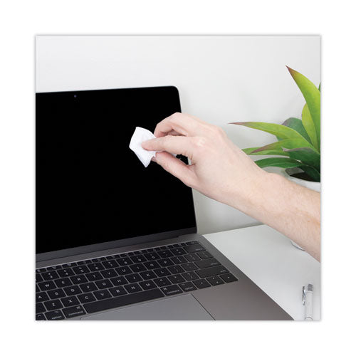 Image of Read Right® OneStep Screen Cleaner, 5 x 5, Unscented, 24/Box