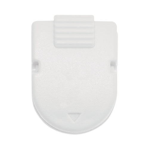 Image of Advantus Magnetic/Adhesive Clips, 0.25" Jaw Capacity, White, 20/Box