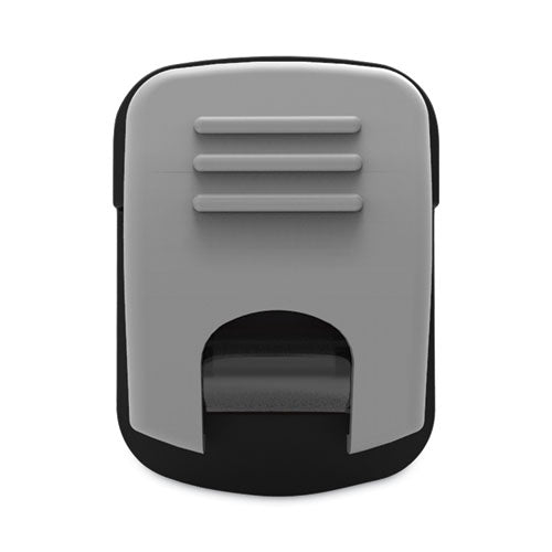 Image of Advantus Grip-A-Clip Magnetic/Adhesive Clips, 0.13" Jaw Capacity, Gray, 10/Box