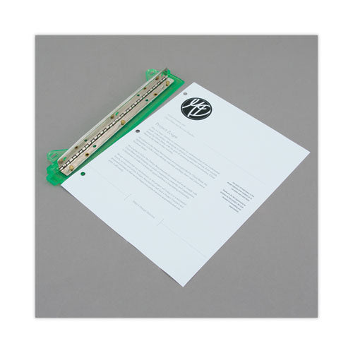 Image of McGill 6-Sheet Trident Binder Punch, Three-Hole, 1/4" Holes, Assorted Colors