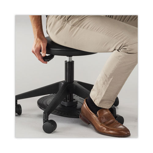 Image of Safco® Lab Stool, Backless, Supports Up To 250 Lb, 19.25" To 24.25" Seat Height, Black