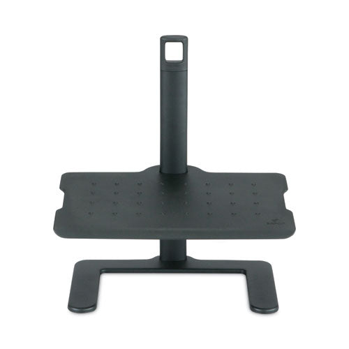Image of Safco® Height-Adjustable Footrest, 20.5w X 14.5d X 3.5 To 21.5h, Black