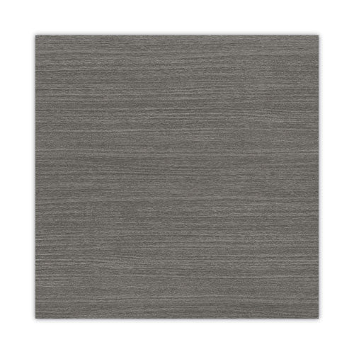 Image of Alera® Alera Valencia Series Hutch with Doors, 4 Compartments, 70.63w x 15d x 35.38h, Gray