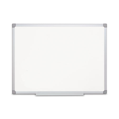 Image of MasterVision® Earth Silver Easy Clean Magnetic Dry Erase Boards, 36" x 24", White Surface, Satin Aluminum Frame